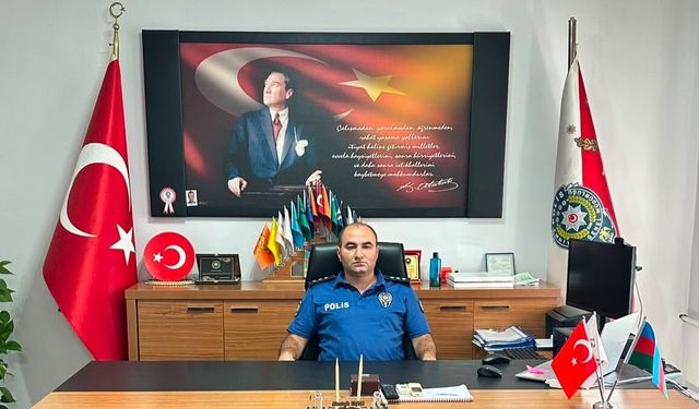 Vezirköprü'nün yeni Emniyet Müdürü Mustafa Yaşar