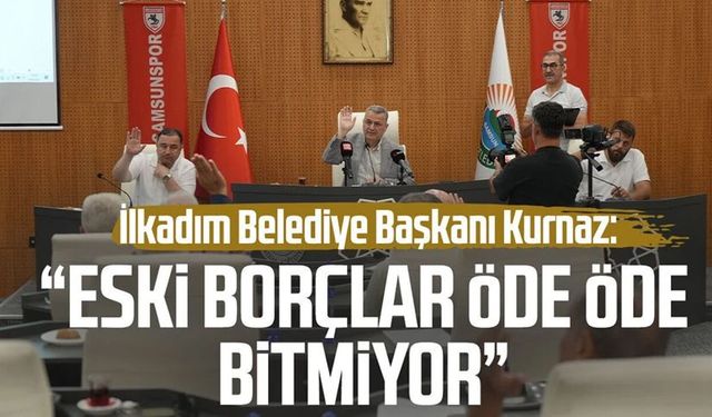 Başkan Kurnaz: 'Kendi dönemimizden 1 TL borcumuz yok, eski borçlar öde öde bitmiyor'