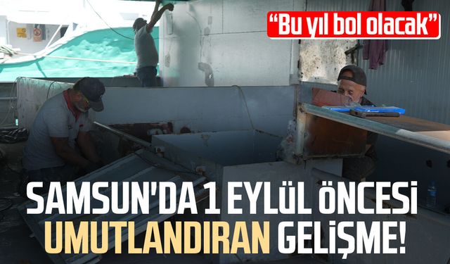 Samsun'da balıkçılar yeni sezona hazırlanıyor! Palamut mesajı