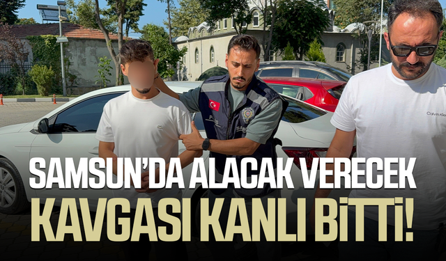 Samsun'da bıçaklı saldırı: 1 yaralı