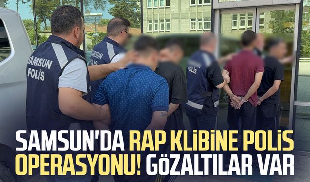 Rapçi Keskin'e klipte silah kullanma operasyonu: 4 gözaltı