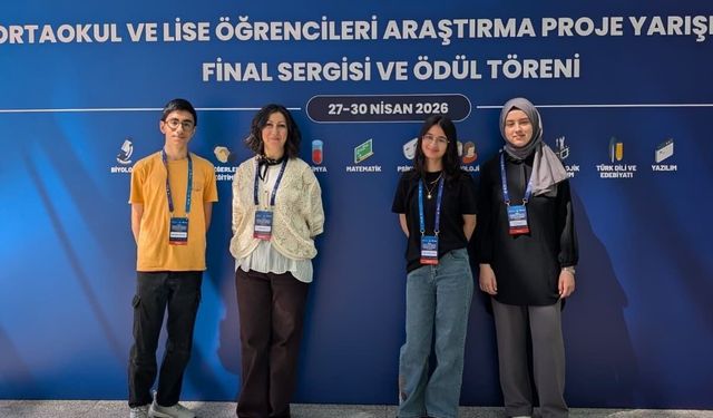 Atakum BİLSEM, bilim başarısını uluslararası arenaya taşıdı