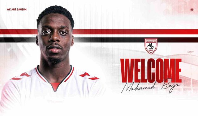 Bayo, resmen Samsunspor'da