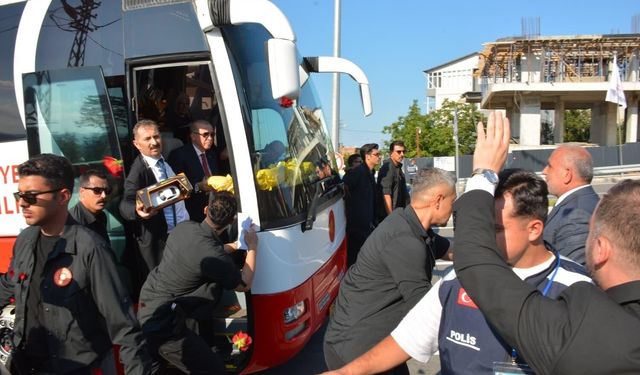Canik'te Cumhurbaşkanı Erdoğan'a yoğun ilgi