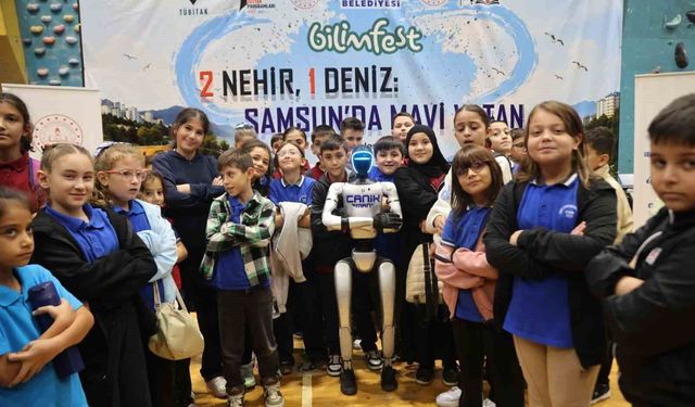Canik'te gençler 'Mavi Vatan' için projeler üretti