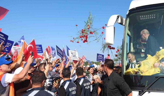 Cumhurbaşkanı Erdoğan'a sevgi seli