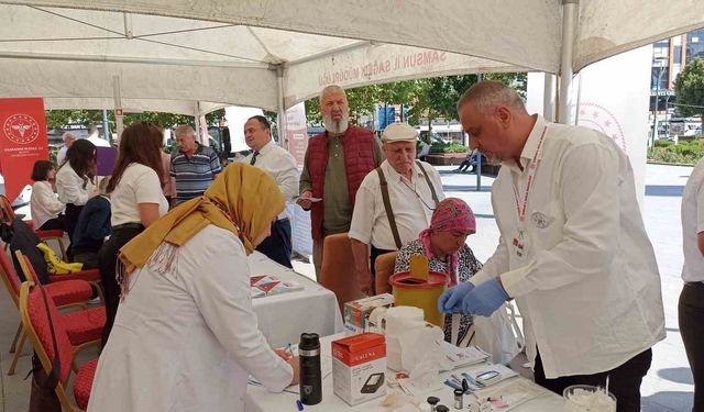 Havza'da Halk Sağlığı Haftası etkinliği