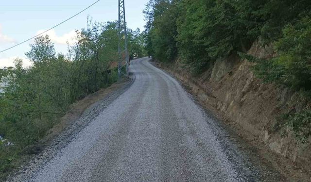 İlkadım'ın kırsalında 71 kilometrelik yol