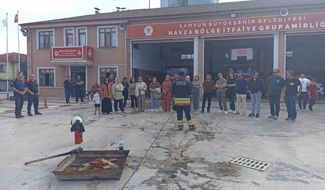 İtfaiye ve 112 personeline yangın ve ilk müdahale eğitimi