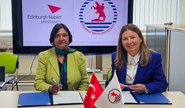 OMÜ'den Birleşik Krallık'ta stratejik iş birliği