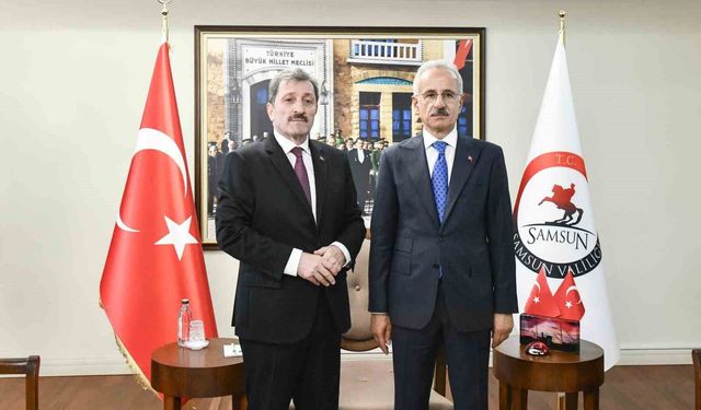 Samsun Valisi Tavlı: 'Ulaşımın Yüzyılı'nda Türkiye hızlandı, Samsun da hızlanıyor'