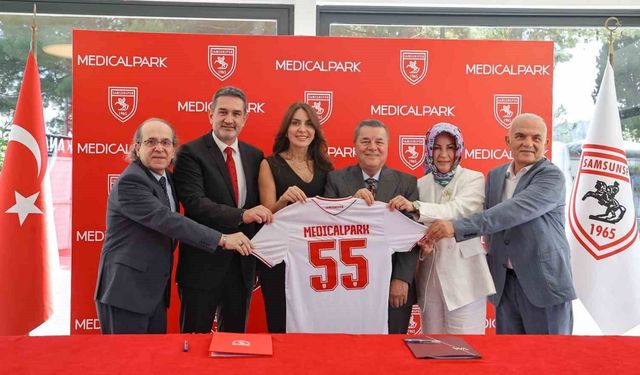 Samsunspor ile Medical Park ve Liv Hospital arasındaki sağlık sponsorluğu yenilendi