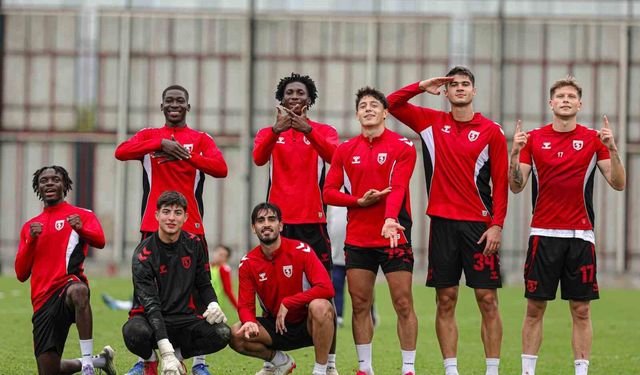 Samsunspor'da Erzurumspor mesaisi sürüyor