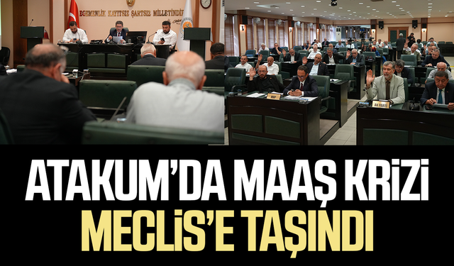 Samsun Meclisi'nde Atakum personel maaşları gündeme geldi