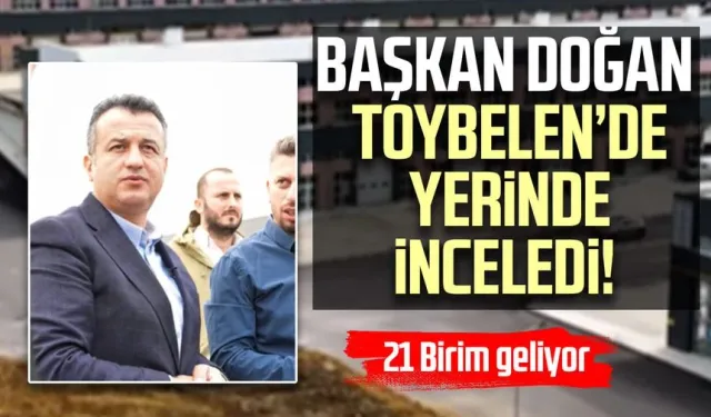 Başkan Doğan: 'Şehrimizin ihtiyaçlarını belirleyip, kalıcı çözümler üretmek için çalışıyoruz'