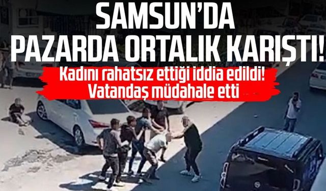Bafra'da taciz iddiasına meydan dayağı