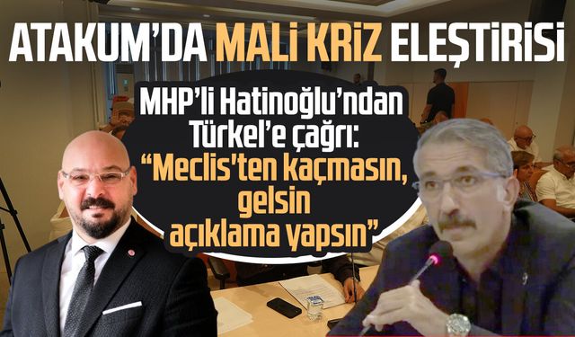 MHP’li Hatinoğlu’ndan Serhat Türkel’e çağrı: Meclis'ten kaçmasın