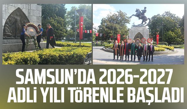 Samsun'da adli yılı açılışı