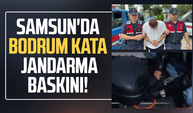 Samsun'da jandarma motosiklet çantasında ele geçirdi