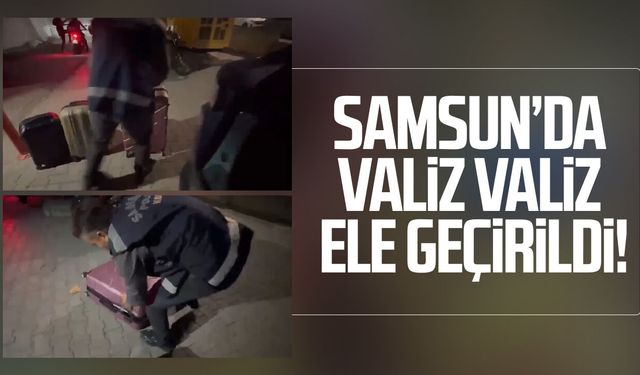 Samsun’da kaçakçılık operasyonu: Binlerce tütün ürünü ele geçirildi