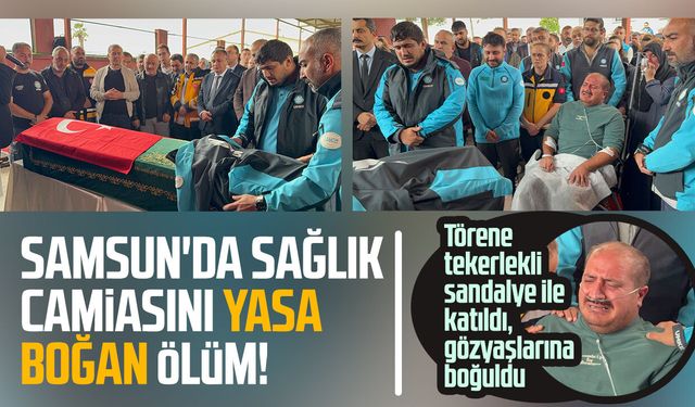 Samsun'da kazada yaralanan UMKE görevlisi hayatını kaybetti