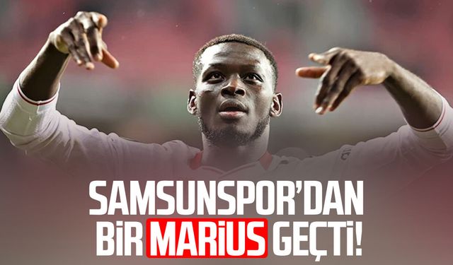 Samsunspor’dan Marius Mouandilmadji’ye veda