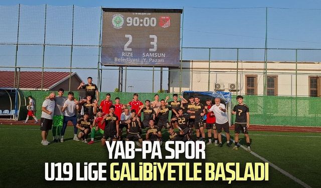 YAB-PA Spor U19 lige galibiyetle başladı
