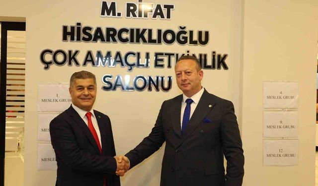 Bafra TSO'da seçim heyecanı: Bin 638 üye sandık başında