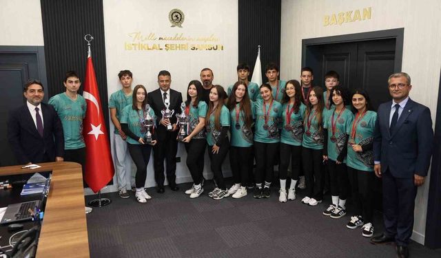 Başkan Doğan: 'Şehrimizin evlatlarıyla gurur duyuyorum'