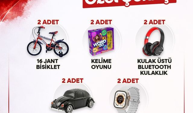 Canik Belediyesi'nden Cumhuriyet Bayramı hediyesi