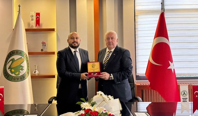 Çarşamba Ticaret Borsası'nda devir teslim
