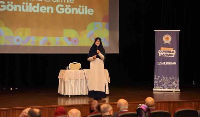 Saliha Erdim'den 'Gönülden Gönüle' konferansı