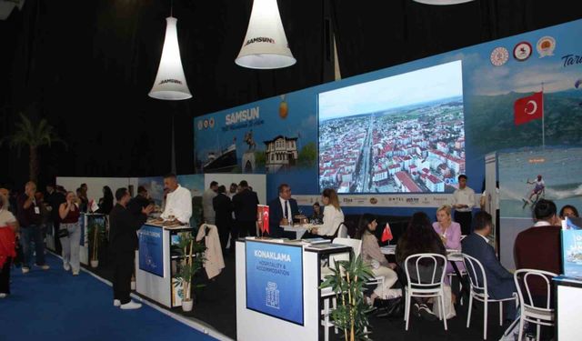 Samsun turizmi Antalya Fuarı'nda tanıtıldı