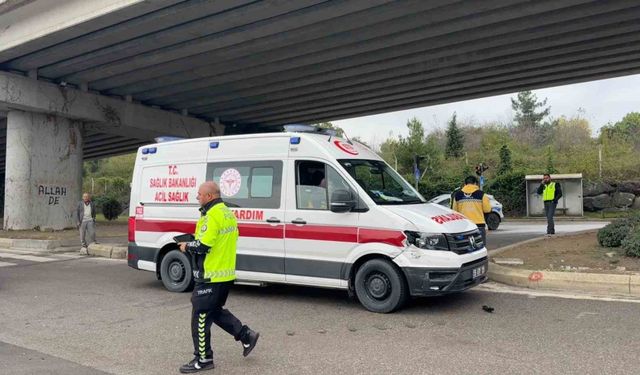 Samsun'da ambulans ile yolcu minibüsü çarpıştı