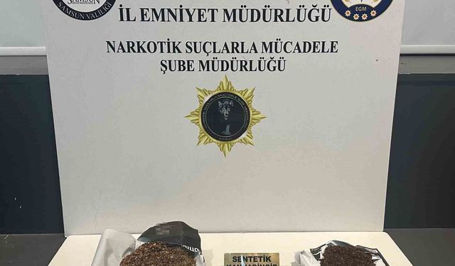 Samsun'da uyuşturucu operasyonu: 2 gözaltı