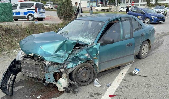 Samsun'da zincirleme kaza: 2 yaralı