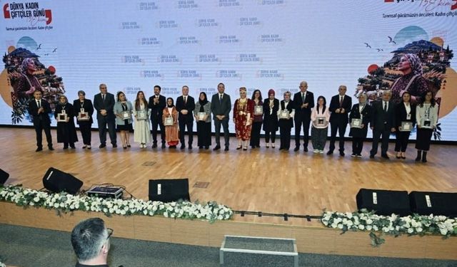 Samsunlu kadın çiftçilere bakanlıktan örnek uygulama ödülü