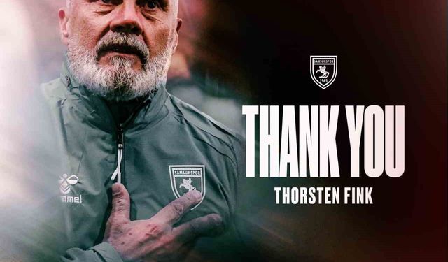 Samsunspor'dan Thorsten Fink açıklaması