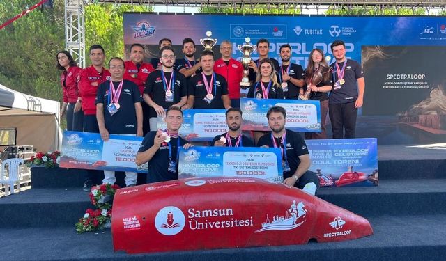 SAMÜ'ye TEKNOFEST'te 12 ödül