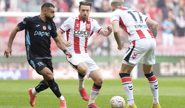 Trendyol Süper Lig: Samsunspor: 0 - Trabzonspor: 3 (Maç sonucu)