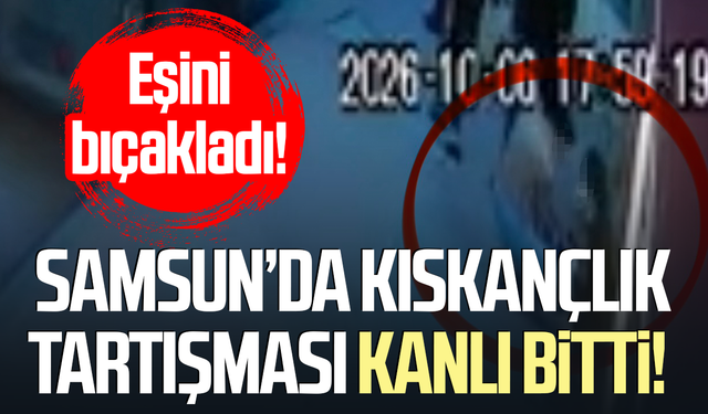 Kıskançlık sebebiyle karısını bıçakladı