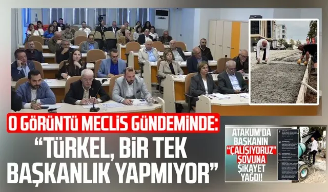 O görüntü meclis gündeminde: "Serhat Türkel bir tek başkanlık yapamıyor"