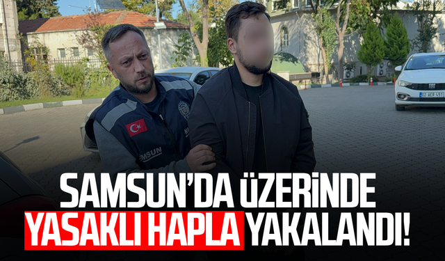 Üzerinde uyuşturucu hap ele geçen şahıs gözaltına alındı