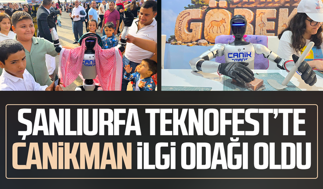 TEKNOFEST'te CANİKMAN rüzgarı: Puşi taktı, dans etti