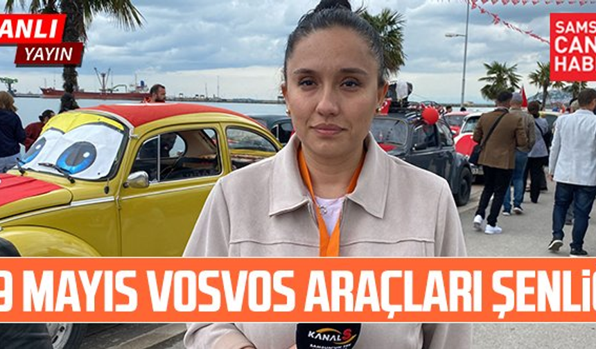 Samsun'da Geleneksel 19 Mayıs Vosvos Araçları Şenliği