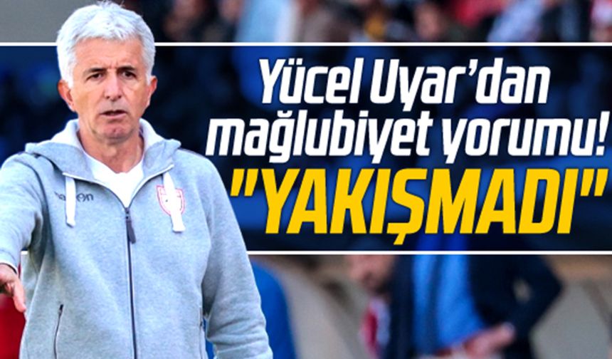 Yücel Uyar'dan Boluspor mağlubiyeti açıklaması! Samsunspor'a yakışmadı