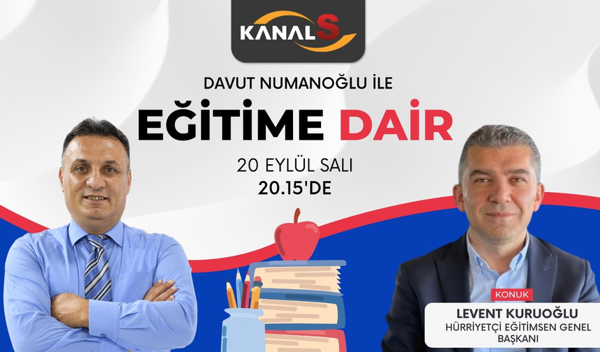 Davut Numanoğlu ile Eğitime Dair 20 Eylül