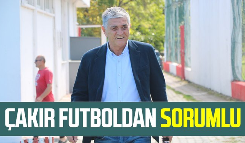 Suat Çakır Samsunspor'da futboldan sorumlu