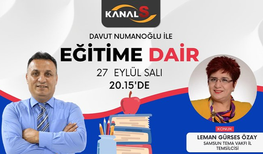 Davut Numanoğlu ile Eğitime Dair 27 Eylül