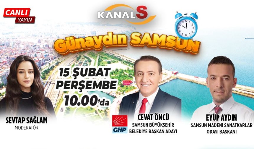 Sevtap Sağlam ile Günaydın Samsun 15 Şubat Perşembe